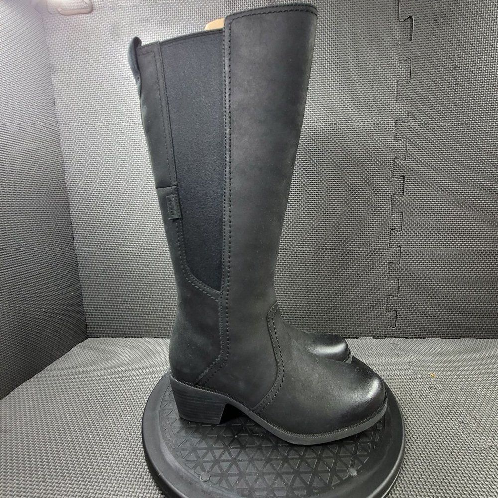 Womens Sz 6 Black Teva Anaya Tall Waterproof Boots